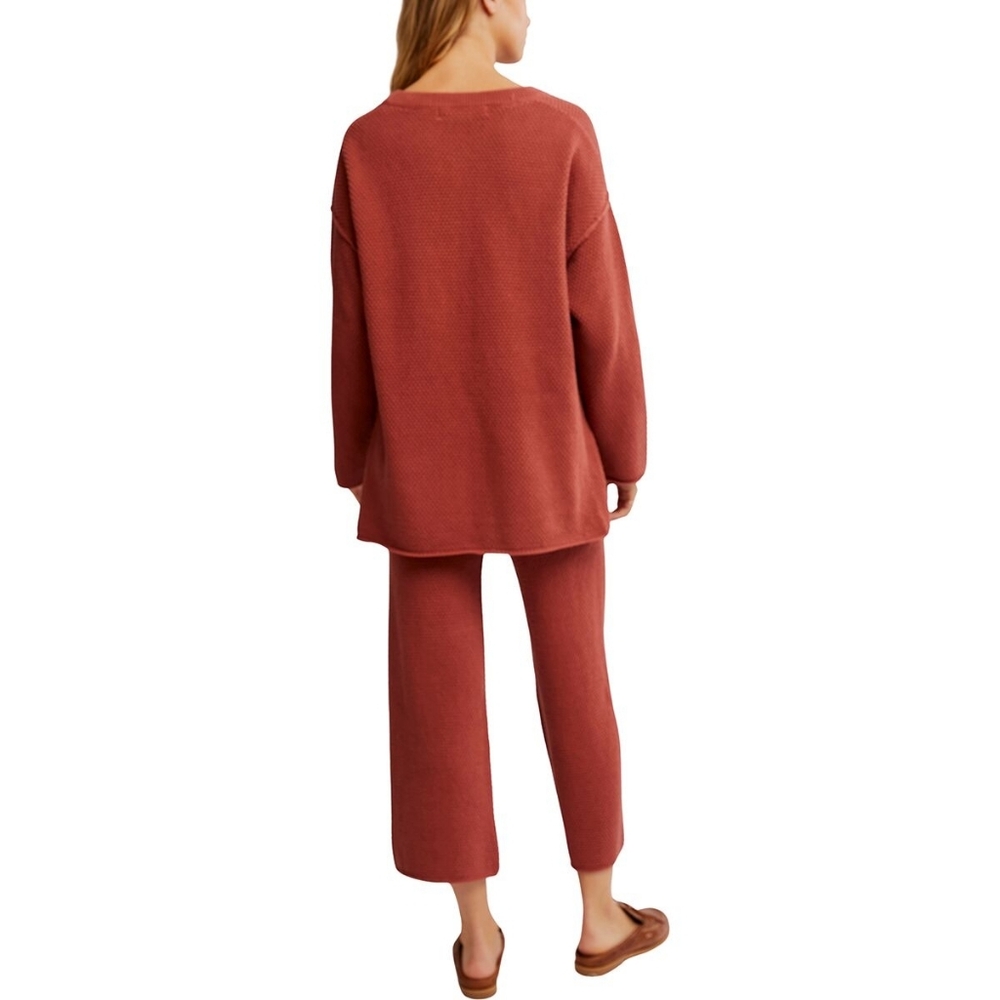 🪷NWT Free People FP Beach Free-est Hailey Sweater Set In Canyon Sunset XS🌙 - Picture 4 of 8